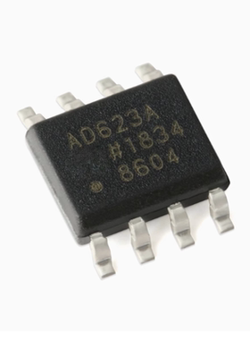 全新原装 AD623ARZ-R7 SOIC-8 单电源轨到轨低成本仪表放大器芯片