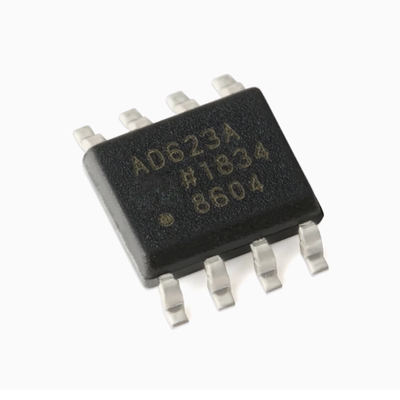 全新原装 AD623ARZ-R7 SOIC-8 单电源轨到轨低成本仪表放大器芯片