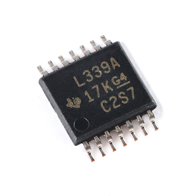 原装正品 贴片 LM339APWR TSSOP-14 四路差分比较器IC芯片 10个