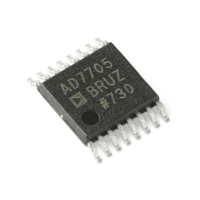 全新原装 AD7705BRUZ-REEL7 TSSOP-16 16位Σ-Δ模数转换器(ADC)