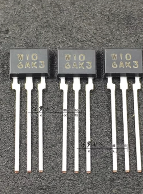 EW-510 丝印W10 双极性锁存霍尔传感器 EW510 霍尔开关元件