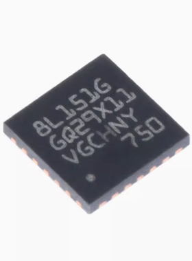 原装正品STM8L151G4U6 UFQFPN-28 16MHz/16KB闪存/8位微控制器MCU