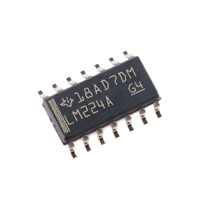 原装正品 贴片 LM224ADR SOIC-14 四路标准运算放大器IC芯片 10个