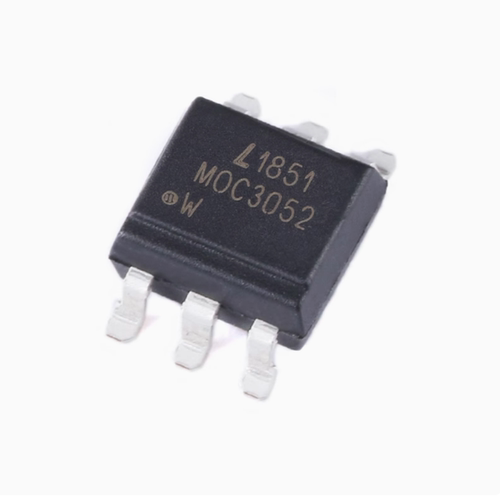 全新原装 MOC3052S-TA1 SMD-6 三端双向可控硅输出光电耦合器芯片