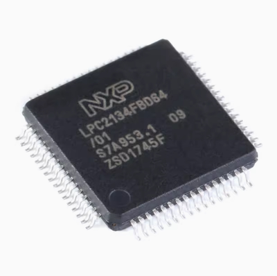 原装正品 贴片 LPC2134FBD64/01,15 LQFP64 60MHz 32位微控制器