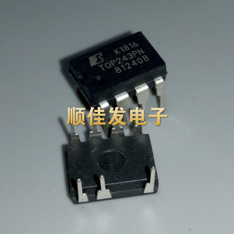 进口原装 TOP243PN TOP243P 直插DIP-7 7脚 电源管理芯片IC 5个