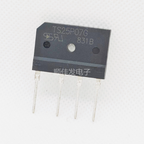 TSC原装 TS25P07G整流桥 扁桥 桥堆 方桥 1000V25A整流桥堆