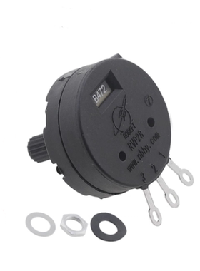 2W塑封绝缘轴焊机电位器RVP28-B102 B222 B472 1K2K5K10K100K单联