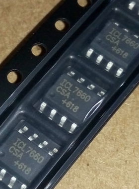 全新 ICL7660CSA ICL7660 电压转换芯片IC 贴片SOP8 可直拍5个