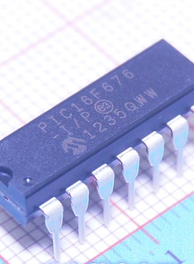 PIC16F676-I/P PIC16F676 DIP-14 微控制器 原装