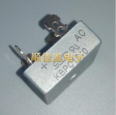 SEP 直插 KBPC1510 15A/1000V 单相桥式整流桥 方形 4脚 桥堆