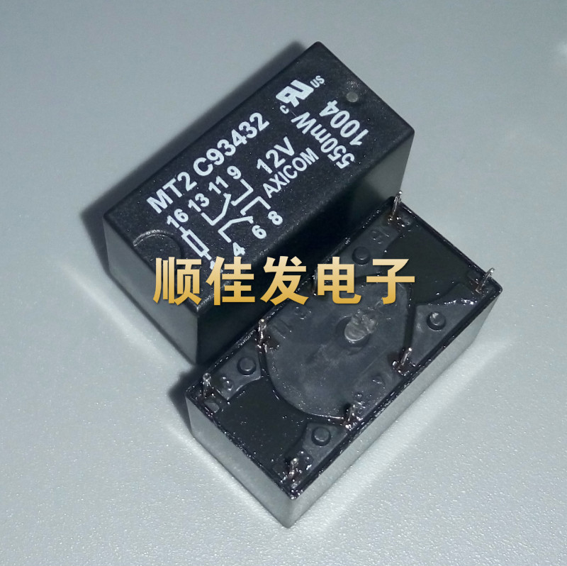 TYCO/AXICOM/泰科继电器 MT2-12V MT2 C93432 DC12V全新原装
