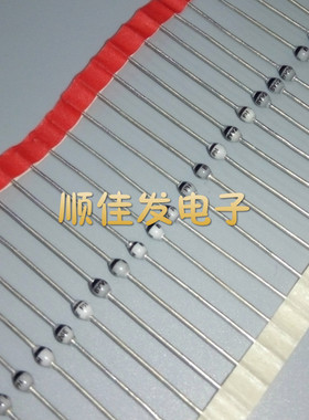全新进口原装 BYV26E SOD-57直插 1A 1000V 钝化玻璃快恢复二极管