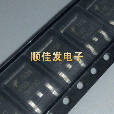 全新 FQD1N60C 1N60C 场效应管MOS 1A 600V TO-252 N沟道 10个