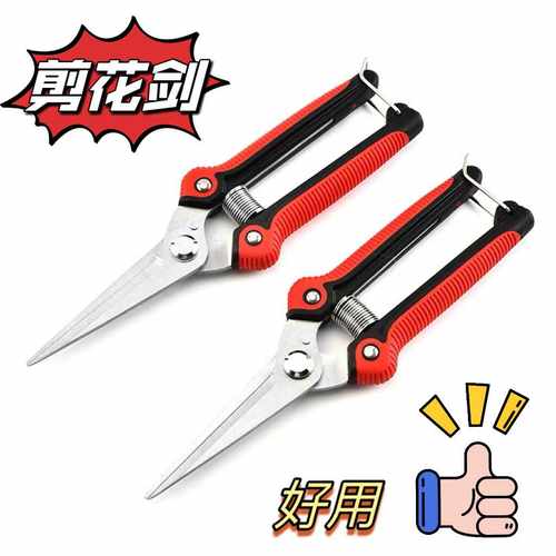 园艺家用不锈钢修枝剪