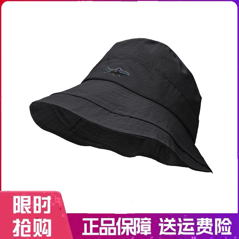 户外帽子薄款渔夫帽夏季出游透气遮阳防晒盆帽可折叠速干太阳帽女