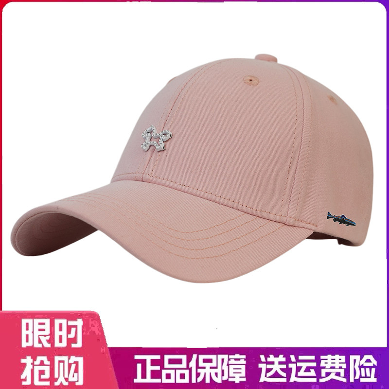户外帽子水钻小马硬顶棒球帽女小众个性时尚潮流百搭遮阳鸭舌帽子