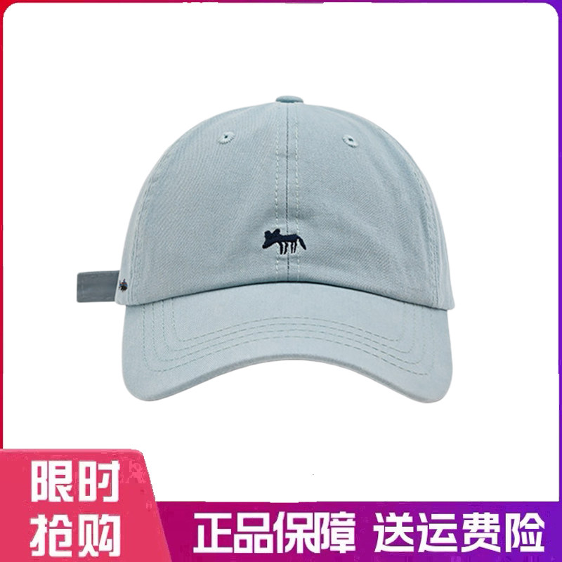 户外帽子可爱小狐狸刺绣棒球帽百搭女大头围显脸小四季韩版鸭舌帽
