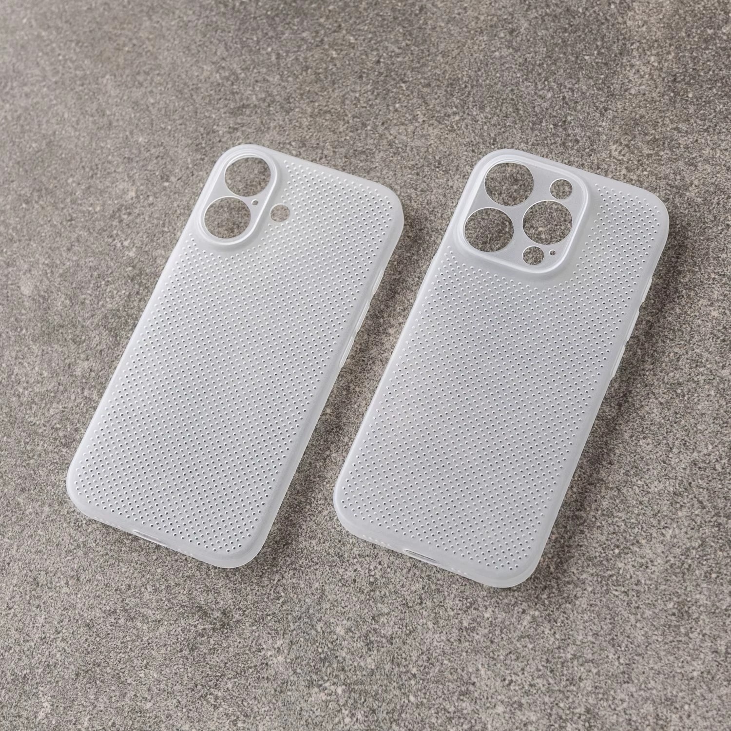 苹果16promax塑料散热透气壳