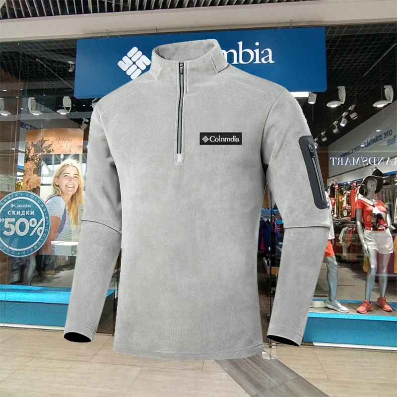 哥伦新款抓绒衣男秋冬户外运动