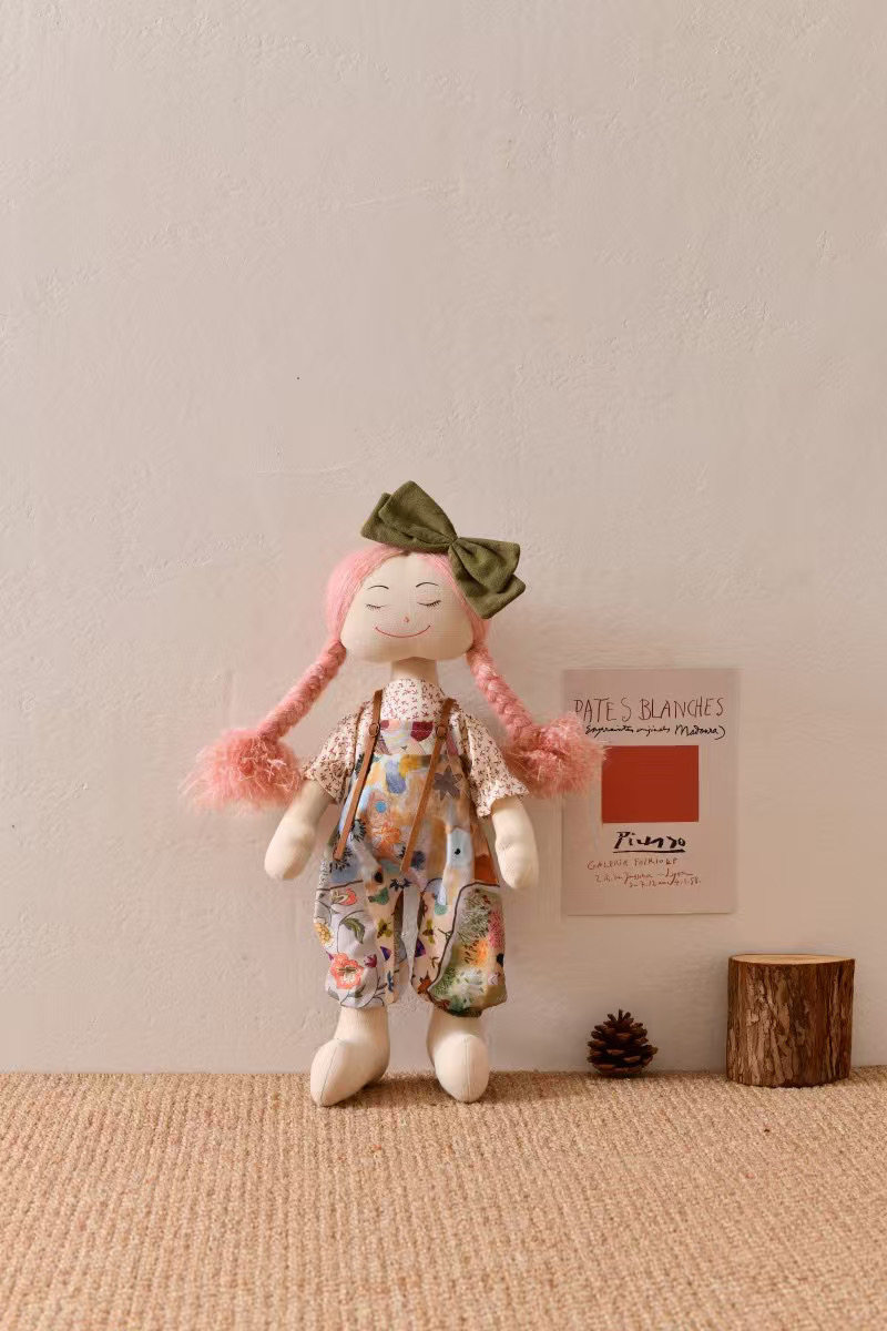 非遗手工制作公仔玩偶布娃娃女孩玩具节日礼物学生礼品摆件创意