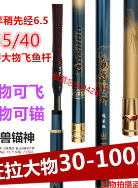 模兽巨无霸棚钓王二代巨物锚鱼竿