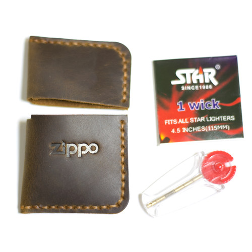 zippo皮套打火机保护套