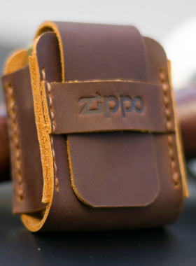 真皮手工zippo打火机皮套保护套盔甲通用煤油正品牛皮头层皮原创