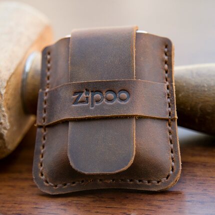 古道打火机包 皮套zippo套 头层牛皮保护套手工真皮复古抽拉定做