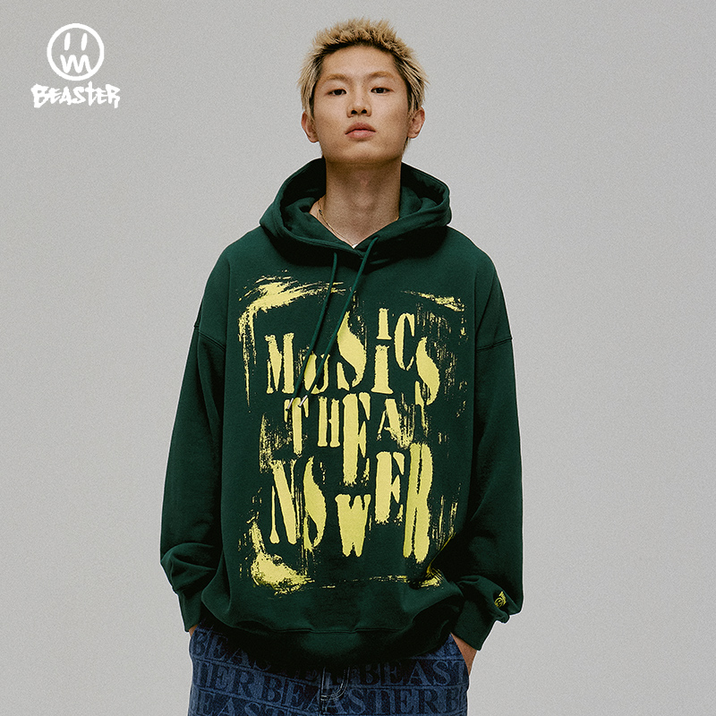 连帽卫衣Beaster情侣装