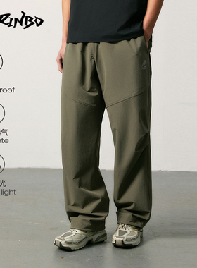【户外Rinbo系列】BEASTER透气防水弹力裤新款潮流休闲抽绳工装裤