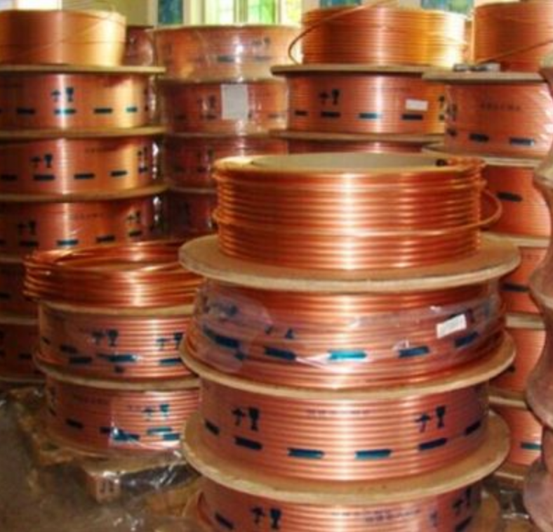 龙煜软铜管 m Φ19.05×0.8 tp2铜管工程铜管 冷库地暖空调用铜管