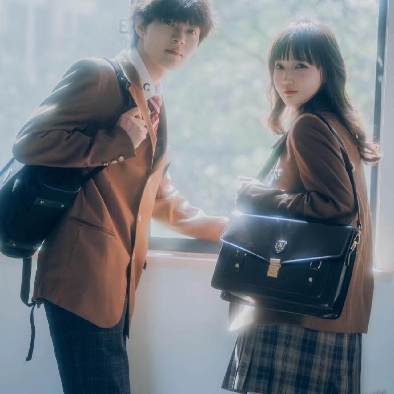 【出租】JK制服情侣DK男生樱学生校服