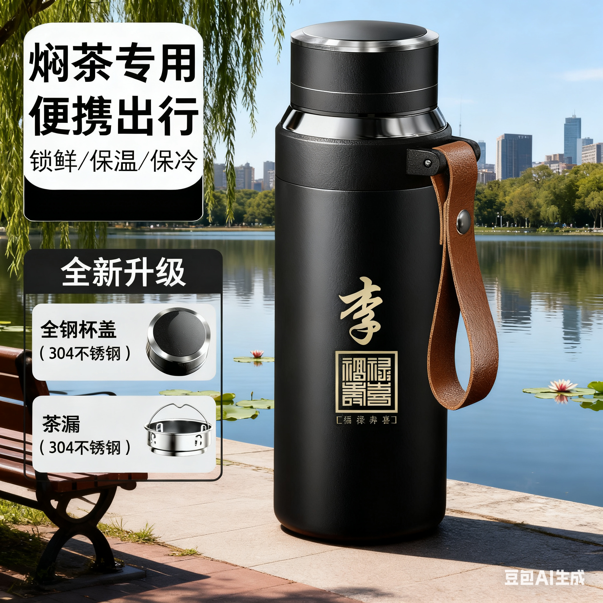 保温杯水杯子316不锈钢高档大容量男士户外便携车载茶杯定制刻字,餐饮具,保冷/保温杯,淘宝优惠券,粉丝福利购,淘宝优惠卷