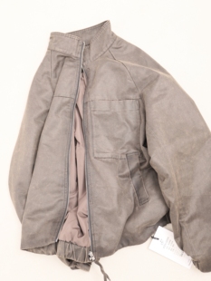 MRMO陌先生男士咖色皮衣外套宽松休闲上衣秋冬新品