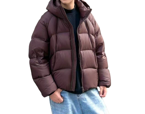 MRMO陌先生男士300g高充绒90白鸭连帽羽绒服宽松百搭新冬季面包服