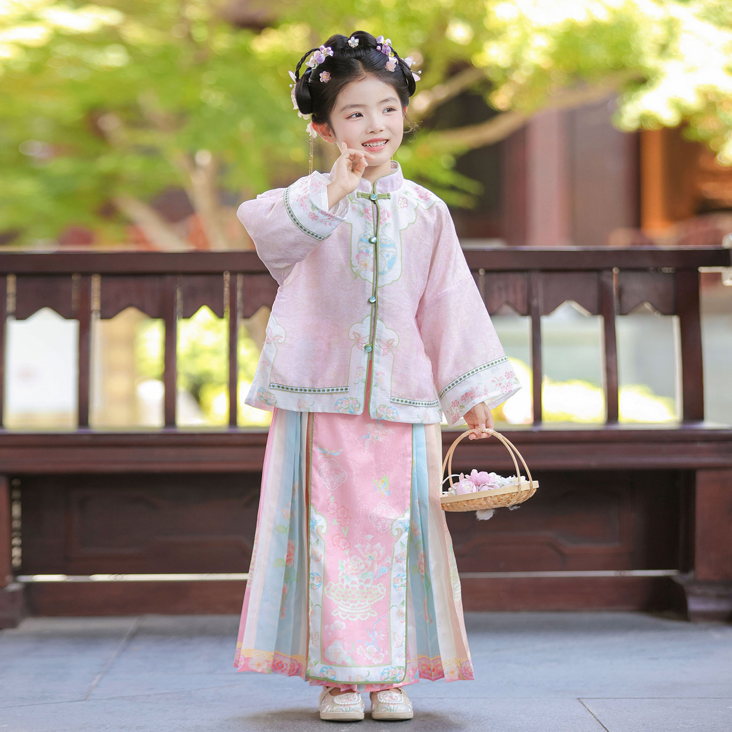 女童汉服2026新款春秋格格服
