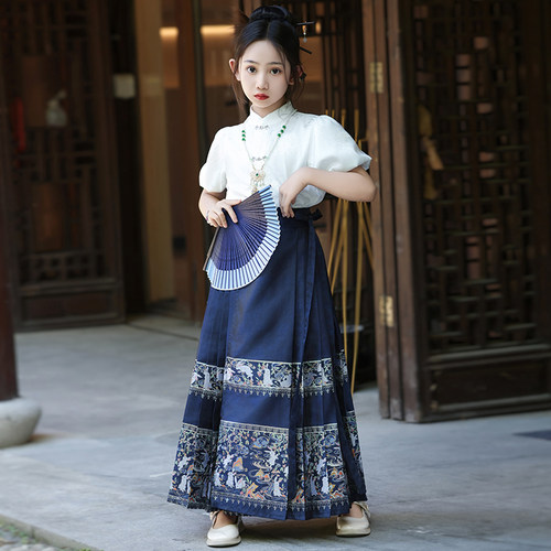 马面裙女童汉服2026新款儿童古风