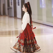 春秋款 春装 套装 中国风新中式 亲子儿童汉服古装 女童马面裙2026新款