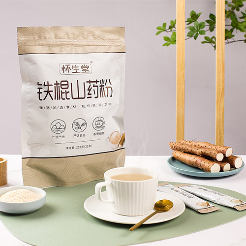 怀生堂铁棍山药粉河南焦作垆土淮山药健康早餐冲饮代餐配料干净