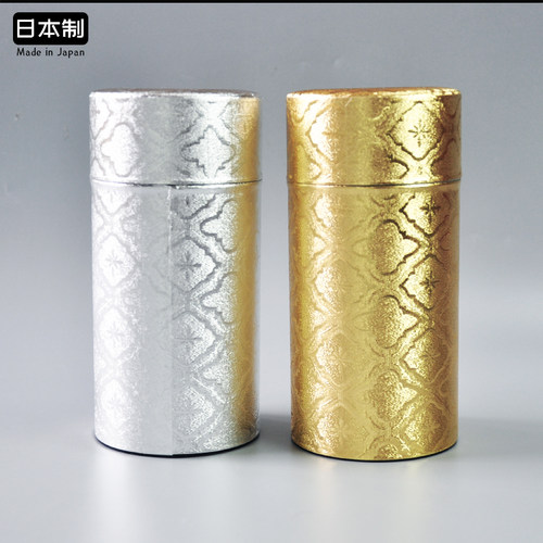 日本进口茶叶罐日东马口铁日式