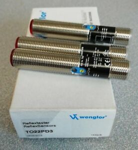 3x Wenglor Reflextaster Sensor TO88PD3