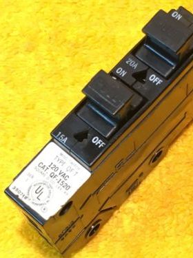 QF-1520 Nuevo Square D Qf-1520 15&20 Amperios Fusible Mini D