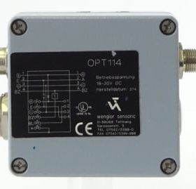 WENGLOR SENSORIC OPT114 Vestrker Amplifier 18...30VDC LAGERA