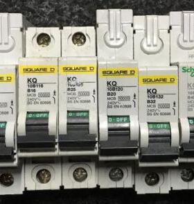 KQ Square D KQ MCB Type B 6 10 16 20 25 32 40 63 Amps Single