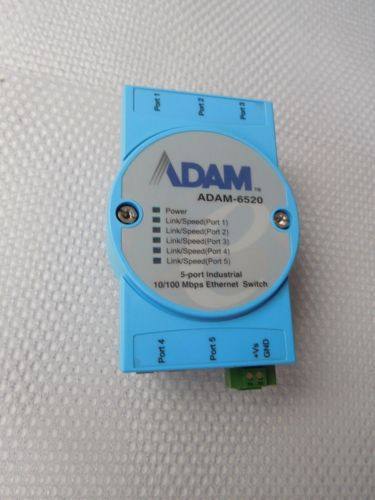 ADAM Adam-6520，Advantech 5端口工业10100Mbps以太网交换机unbe