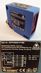 Wenglor Reflextaster mit Fotodiodenzeile CP70QXVT80