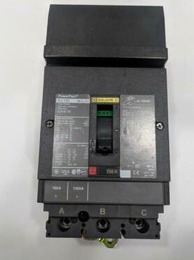Square D Powerpact Hja36150 3-pole 150a 600v I-Line Disjonct