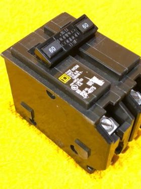 HOM260 Nuevo Square D Hom260 60Amp 2Polos Enchufe Disyuntor