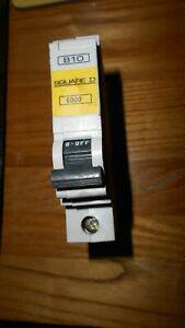 QOE SQUARE D 10 AMP TYPE B 6kA MCB CIRCUIT BREAKER QOE 6000